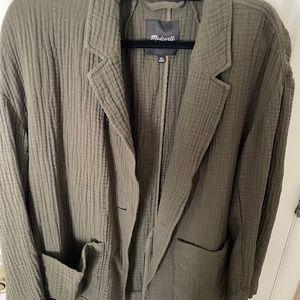 Madewell soft blazer